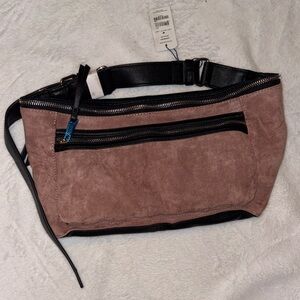 Suede bag